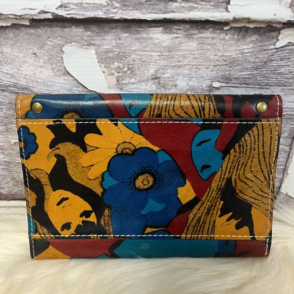 Patricia Nash Artistic Multicolor Studded Wallet - Picture 2 of 3